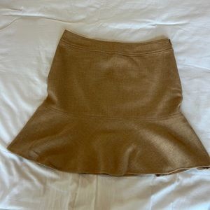 Gap wool flare skirt